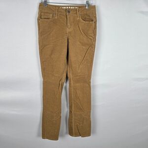 Hydraulic Pants Women's 8 Tan Corduroy Skinny Regular Khaki